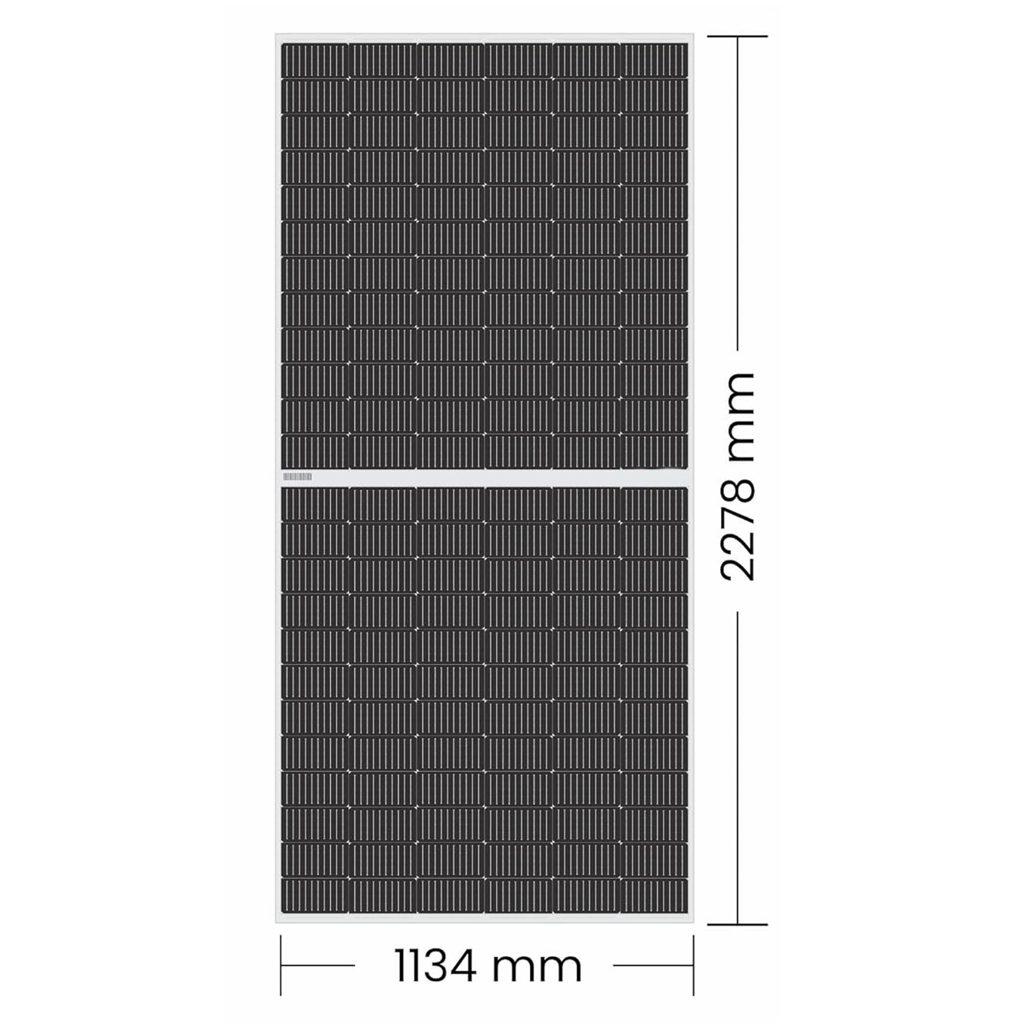 N-Type TOPCon Bifacial Half-Cut Solar Panels - Image 1